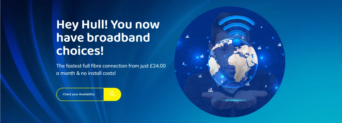 Open Fibre website